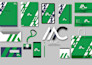 craft, trace logo, brand identity and complete branding kit